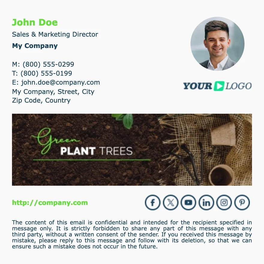 Email Signature Template 1